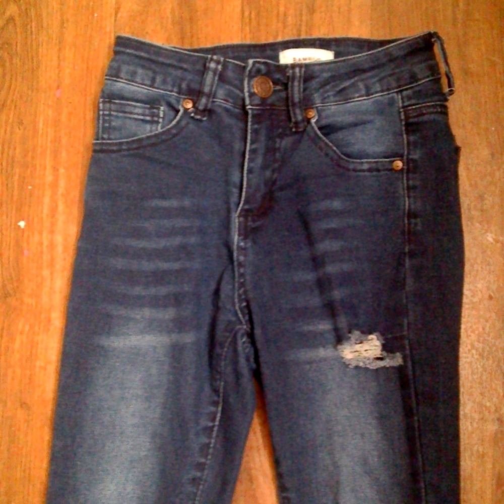 Bamboo flared jeans size 00